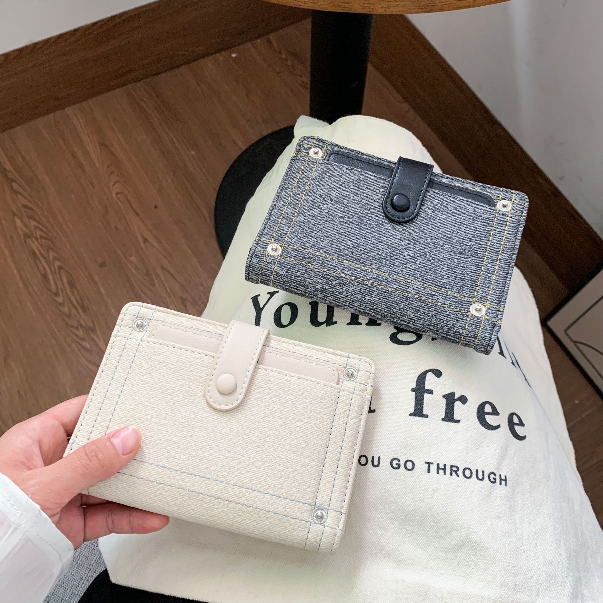 2026 New Passport Holder, Simple Korean Style, Multifunctional Large Capacity Wallet, Ticket Holder, Document Passport Holder for Women, Wholesale