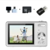 Silver + 32G memory card + USB card reader + Android Huawei OTG adapter