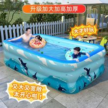 儿童游泳池充气家用室内小孩超大户外大型加厚水池婴儿家庭游泳桶
