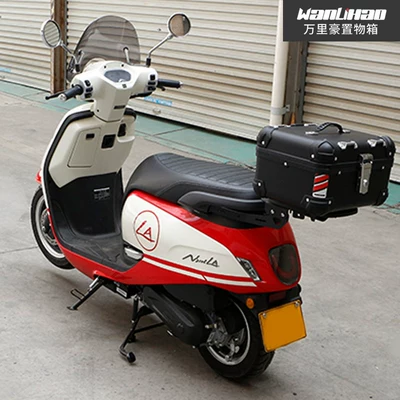 corner motorcycle tail box — Motorcycle trunk