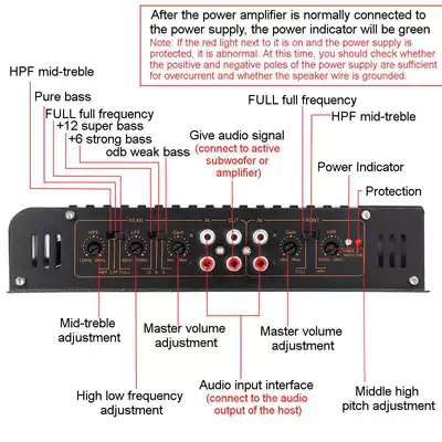 Power Aluminum Alloy 12V – Car speaker/subwoofer