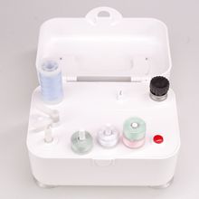 跨境家用电动绕线机白色梭芯绕线器缝纫自动感应缠线工具智能感应