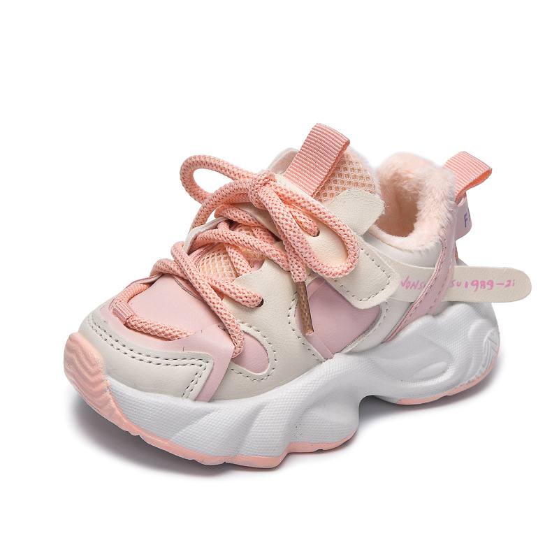 Zapatos deportivos para niños 2025 invierno nuevo niño con zapatos de algodón cálido para bebés mujeres zapatos de padres de algodón