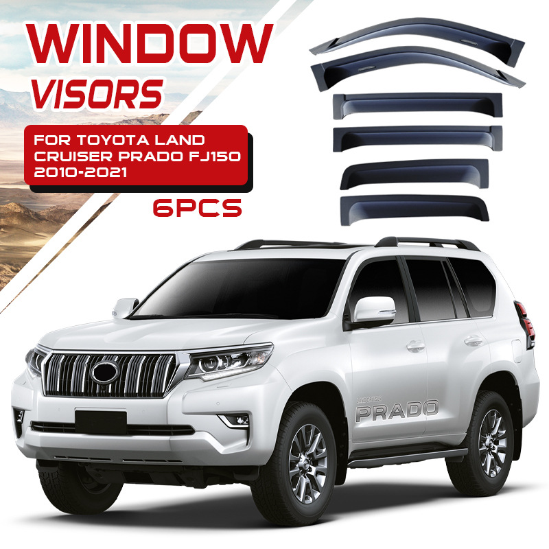 Adecuado para protectores de lluvia y parasoles para ventanas de automóviles Toyota Prado Cruiser LC300 LC200 LC250.