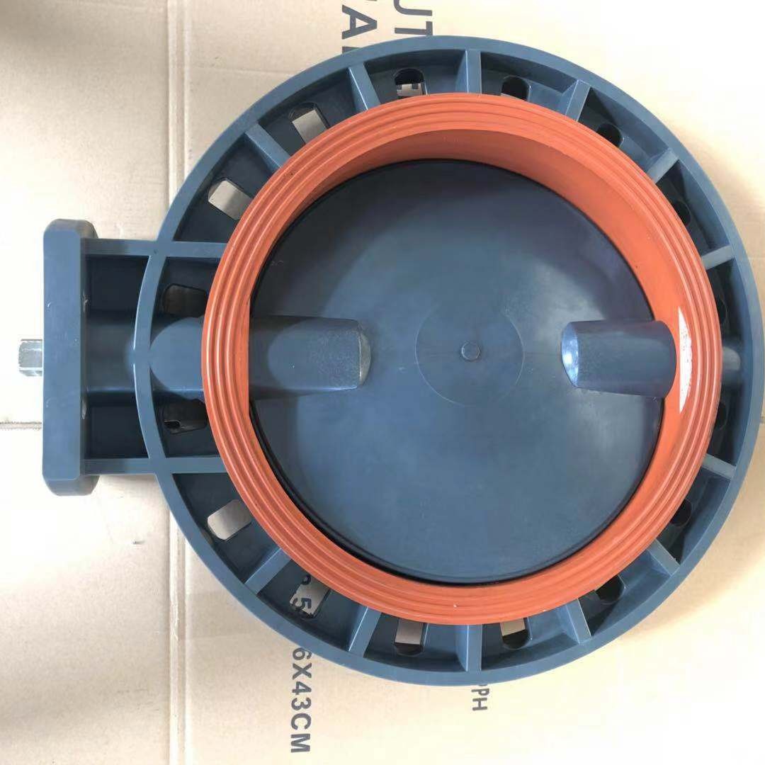 品质优良 PVC水阀  大口径16寸 400mm 涡轮对夹蝶阀 天津阀门
