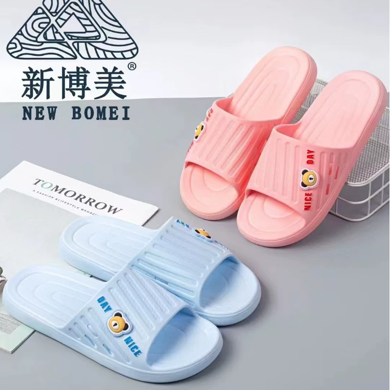 Новый Бомей-25 оптовая продажа Q серия ванной моды женщины шопы ПВХ материал свежий слово двойной размер домашние тапочки