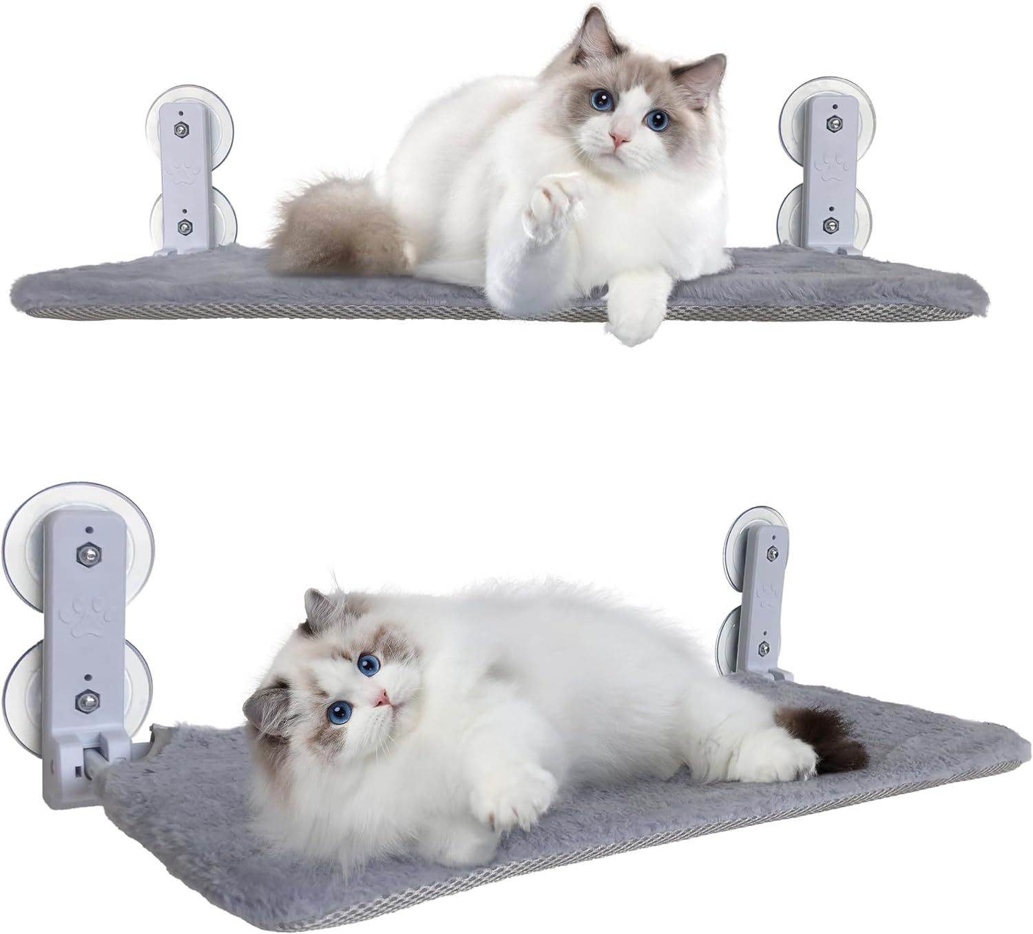 Transfronterizo de Amazon popular gato hamaca mascota gato nido balcón vidrio secado al sol hamaca gato nido Fuente fábrica