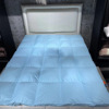 Mattress Topper鹅毛床垫 五星级酒店纯棉白色羽绒羽毛床垫舒适垫|ms