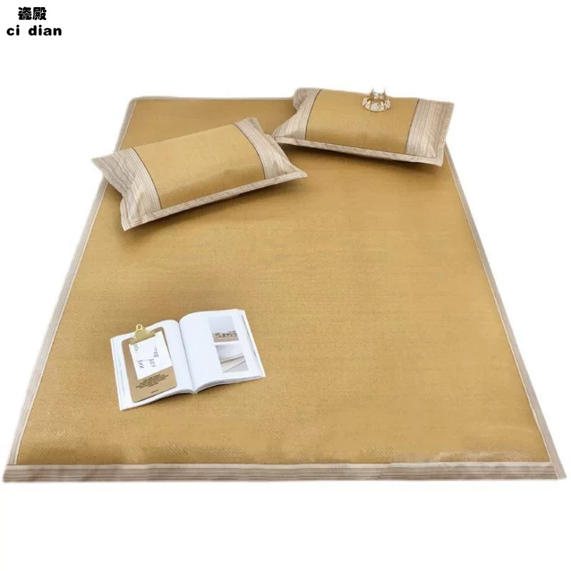 Japanese organic set, foldable mat, 3 piece set, increased thickness, 1.5meter