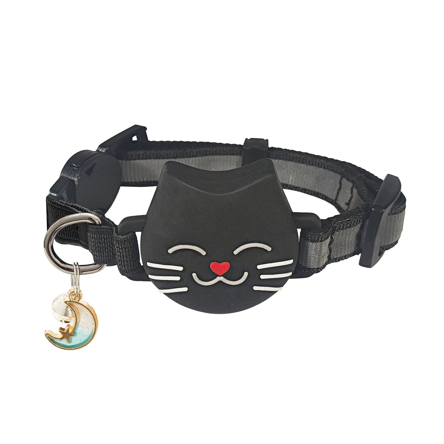 Светоотражающие ошейники для позиционирования домашних животных применимы к силиконовой защитной оболочке Airtag для домашних животных