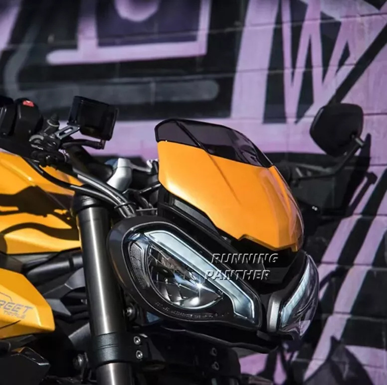 Suitable for Triumph Street Triple 765Rs Moto2 2023-Front Windshield Windshield Deflector Accessories