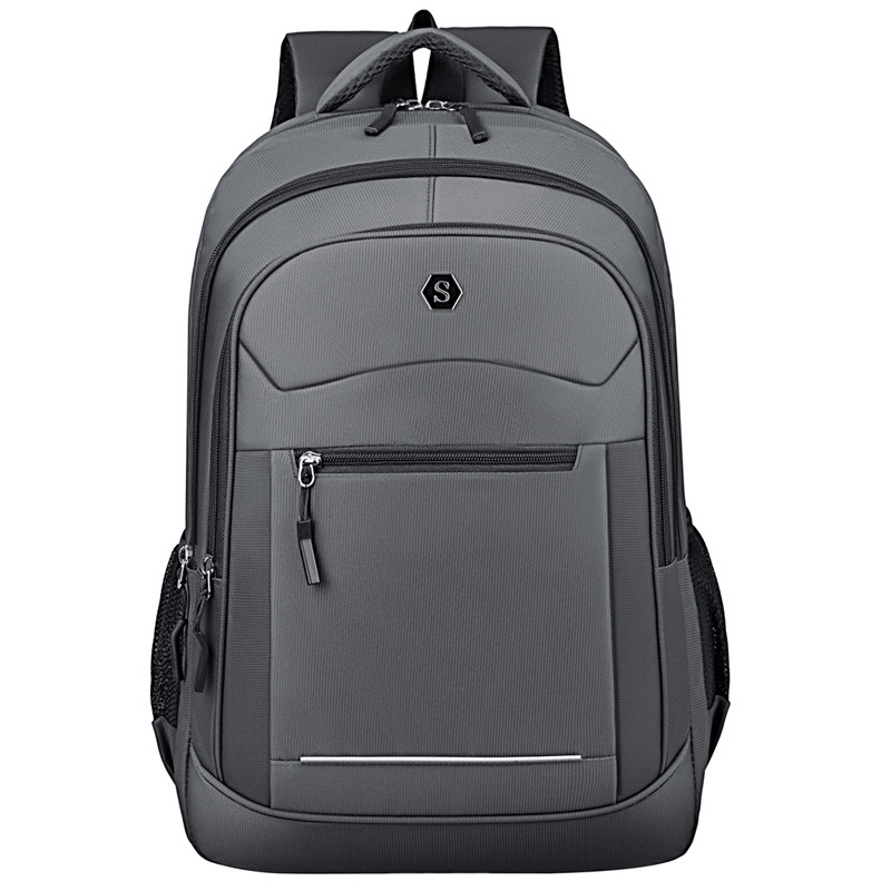 Nueva mochila de tela Oxford para hombres, mochila de computadora de gran capacidad, mochila de escuela secundaria universitaria.