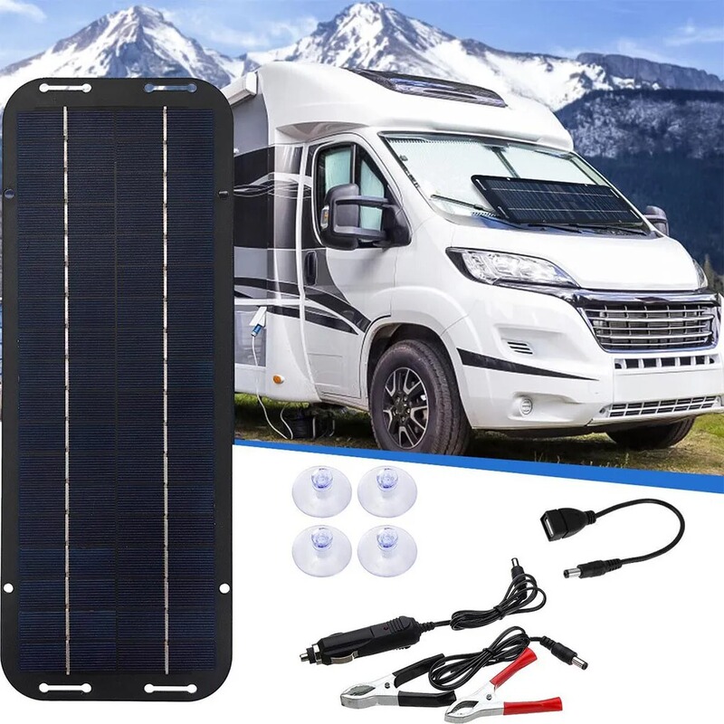 Cross-Border Supply of Polycrystalline 6W6V Solar Panel Controller Kits Suitable for Outdoor Camping and Rv Charging