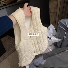 METWO整件抓绒马甲秋冬保暖百搭显瘦防风女士背心女