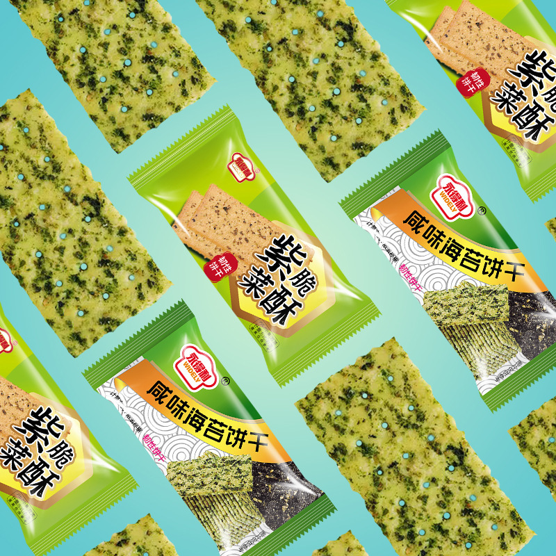 【海苔を切り身で】海苔 サクサク塩味海苔ビスケット 朝食の食事代わり ネットセレブおやつ 箱ごと|undefined