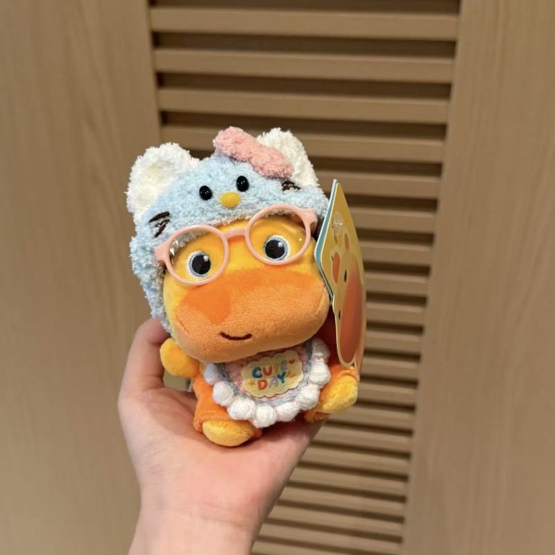 正版多爱水豚噜噜毛绒玩偶挂件书包包钥匙扣可爱换装公仔礼物情侣|undefined