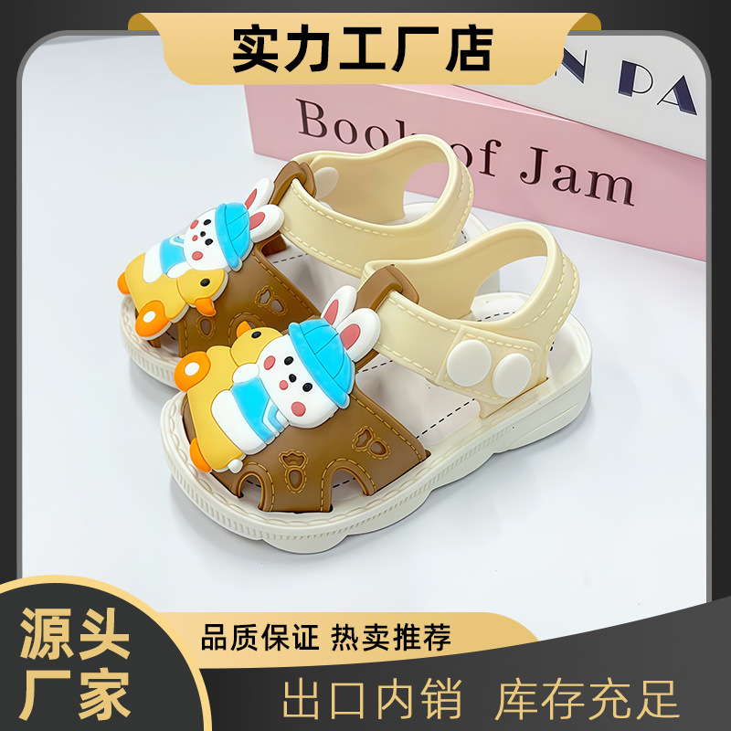 Sandalias para niños verano niños niños, bebés, bebés, bebés, zapatos para niños pequeños, fábrica de zapatos de suela suave