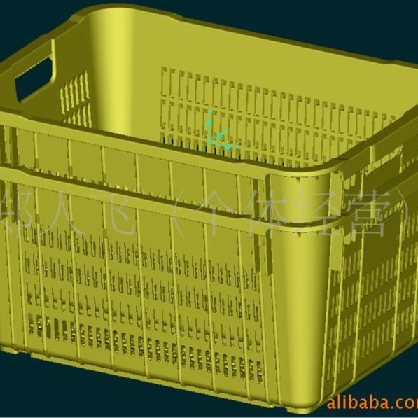 长方形塑料模具移动式质量保证加工蔬菜水果周转筐模具食品箱模具