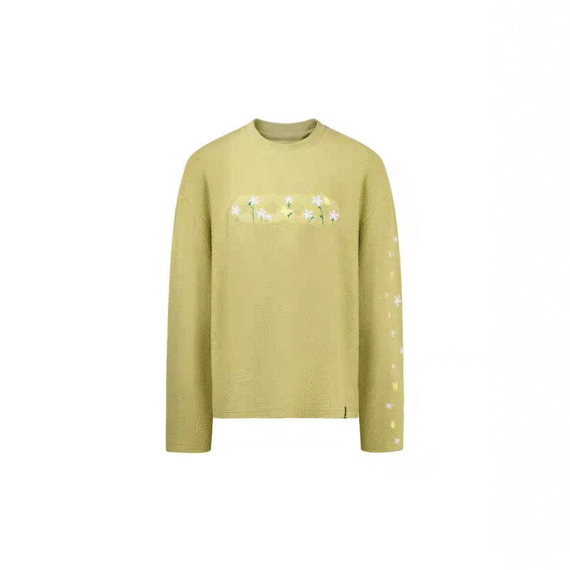 GOODBRAND 25FW 田野小白花字母图案休闲秋冬长袖T恤 男女同款|undefined