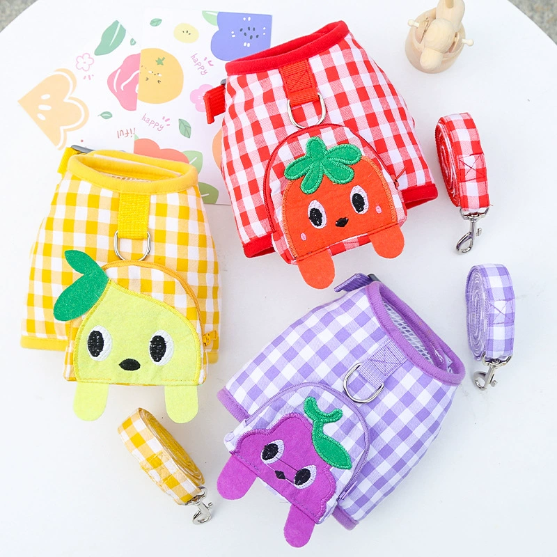 Домашняя собака кошка нагрудный ремень тяговый трос прогулочная собака из поставляет метод плюшевого мишки Доу Баго одежда оптом