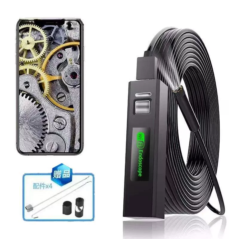 Mobile phone endoscope, pipe, auto repair, gap engineering, maintenance, digital microscope and other blind spot detection artifacts