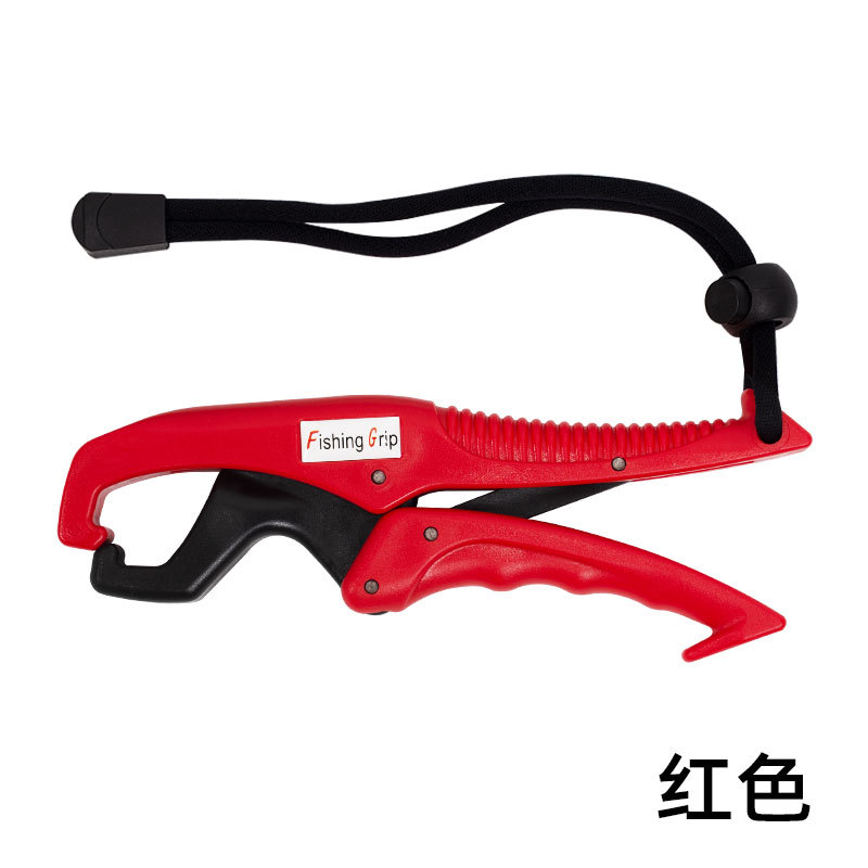 Dispositivo de control de peces flotante de plástico multifunción Luya alicates clip de pescado dispositivo de captura de peces alicates de control de peces de cuerda perdida
