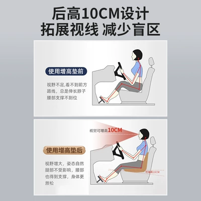 Seat cushion, seat cover — car main driving seat cushion