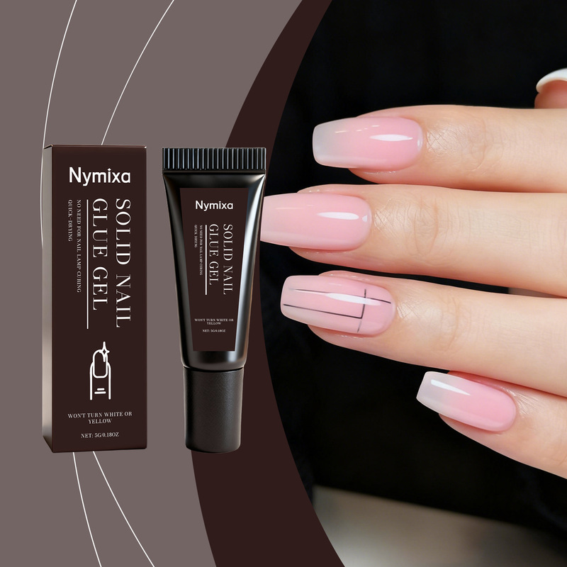 Nymixa Light-Free Nail Polish Natural Quick-Drying Fancy Convenient Curing Nail Care Daily Special Glue Nymixa Light-Free Nail Polish Natural Quick-Drying Fancy Convenient Curing Nail Care Daily Special Glue
