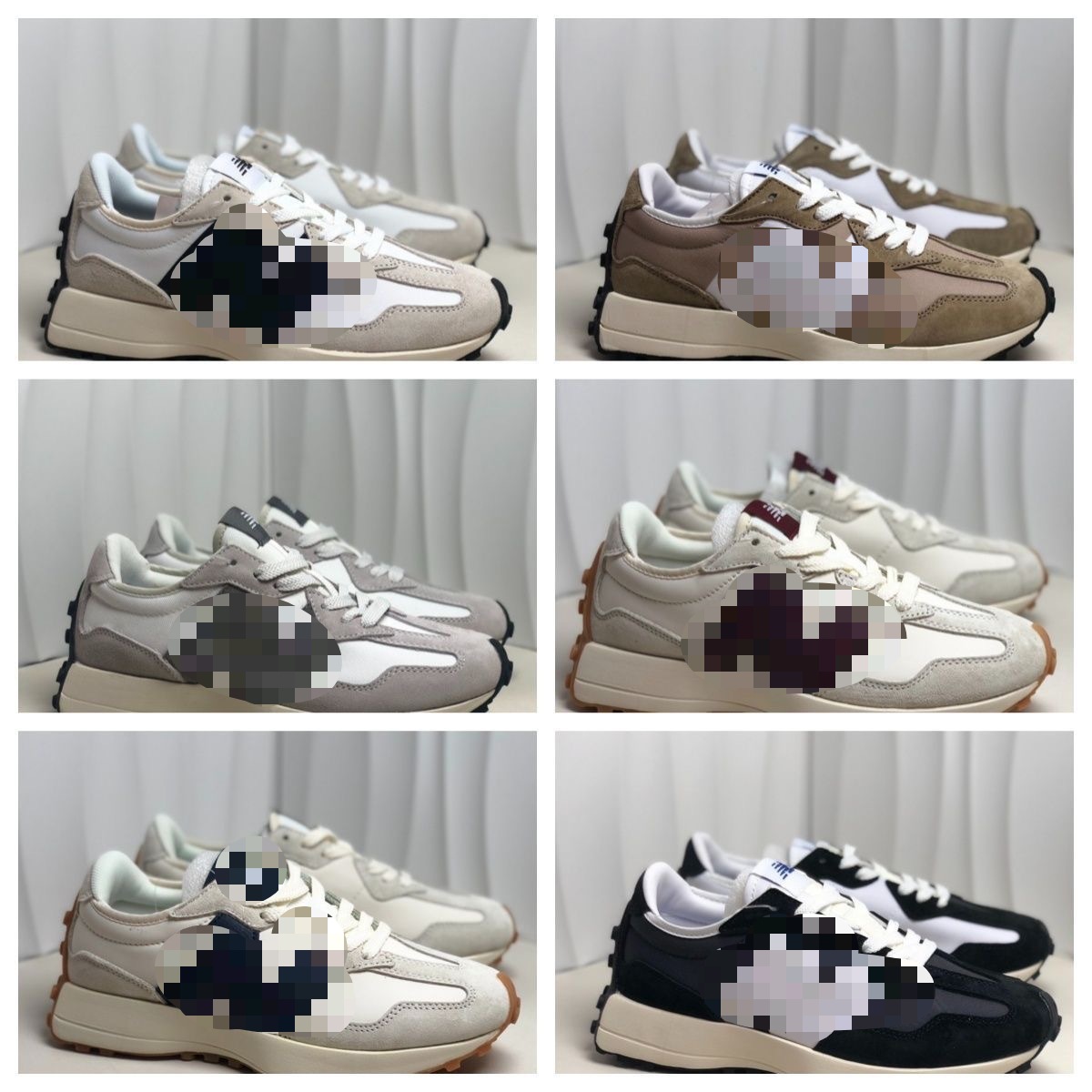 Putian's popular N327 series new breathable casual couple's sports shoes and running shoes