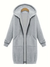 H 11454 Hooded Long Sleeve Sweatshirt ��ñ�������� ����