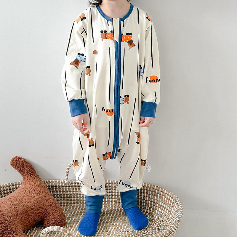 순면 침낭 - 닭은 날고 개는 점프한다