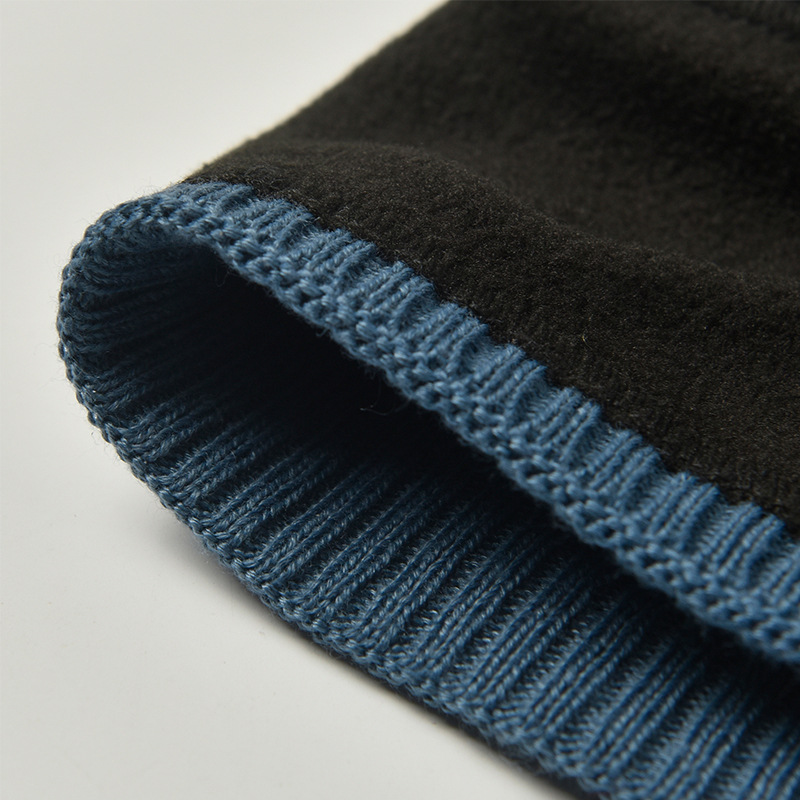 Nuovo cappello lavorato a maglia in rilievo autunnale e invernale, cappello freddo, berretto da skateboard, più cappello di lana caldo in velluto, cappello invernale da ciclismo_voghion.com