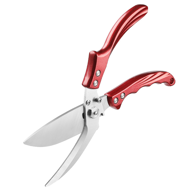 台所の強力な鶏の骨の食品は全鋼の鶏の骨のはさみの家庭の多機能を切って魚の骨を切って魚の焼肉の屋外を殺します。