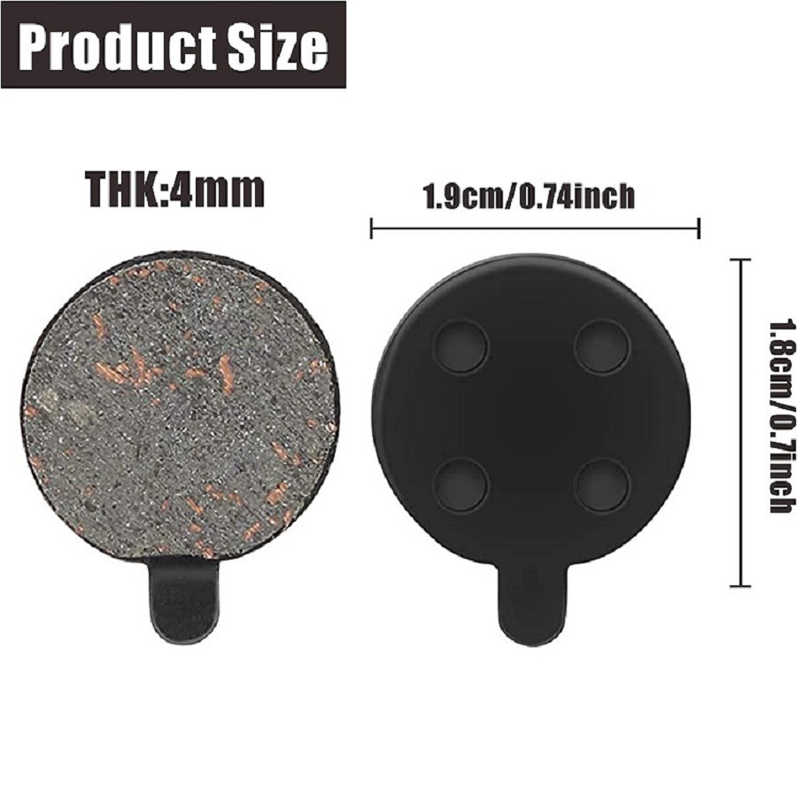 Mi M365 Pro scooter eléctrico resina semi-metal para hacer la placa de control pinza pastilla de fricción freno freno