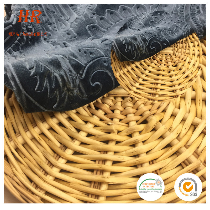 涤氨经编金丝绒压花 韩国绒绒布压花面料时尚旗袍服装面料批发