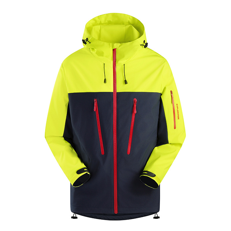 Men's Clothing Spring and Autumn Bird House Same Style Couple Waterproof Jacket Women's Windproof Jacket Coat Outdoor Mountaineering Clothes Men_voghion.com