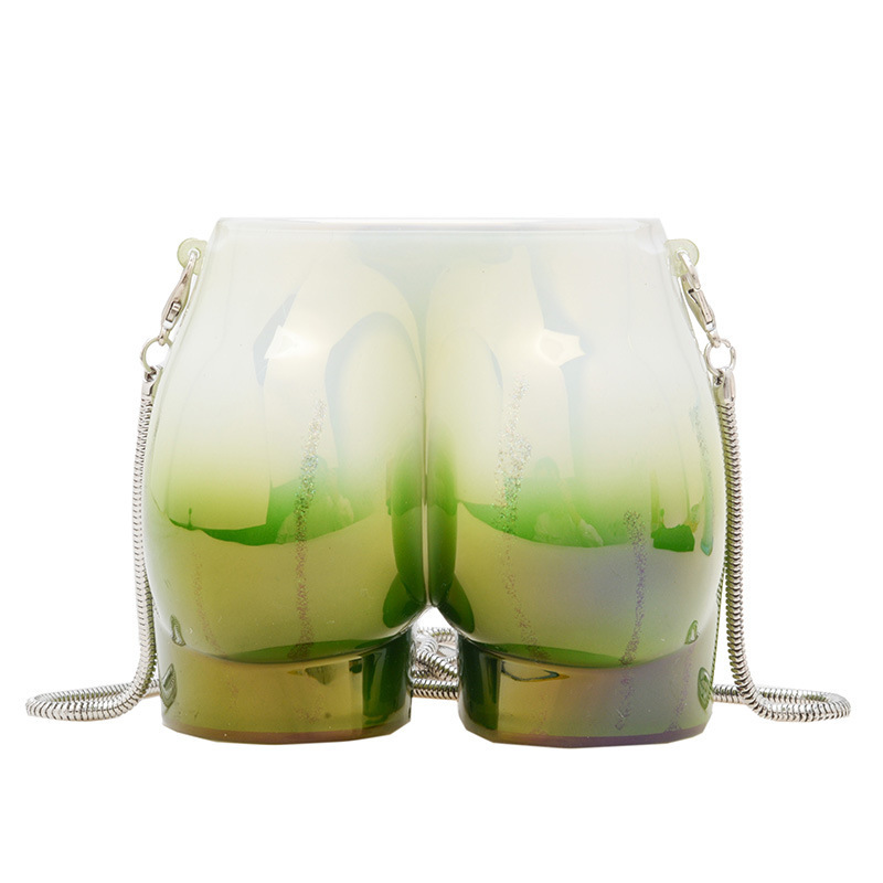 Nuevo acrílico transfronterizo bolso de cena de mujer nicho personalidad mochila de hombro, bolso de cadera de moda bolso de noche