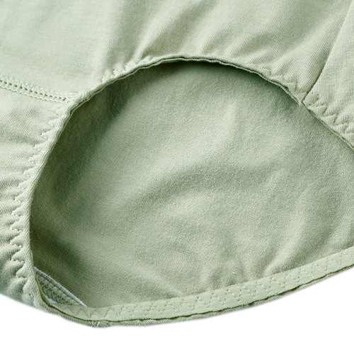 Graphene antibacterial women's underwear, pure cotton high waist printed underwear, pure cotton high waist tummy control underwear manufacturer wholesale