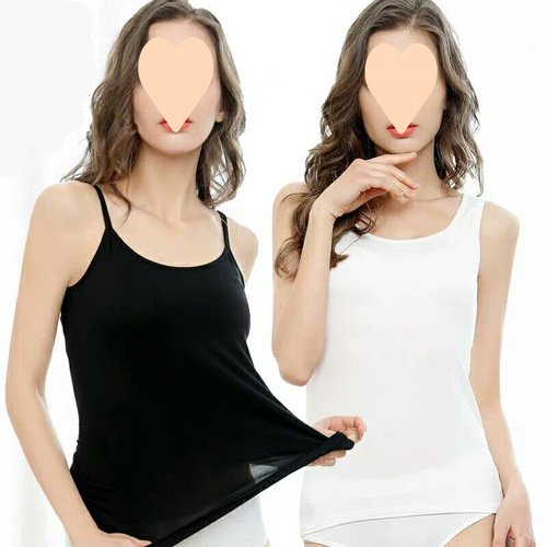 Women's thin Korean-style camisole for spring and summer—perfect as an innerwear piece, sexy, versatile, and ideal for students. Tight-fitting, slimming bottoming shirt for layering—also serves as underwear.