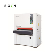 青岛木工机械 R-RP1000 双砂架木工宽带砂光机