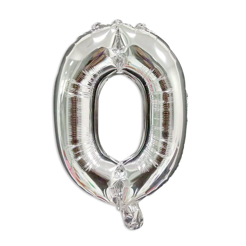 Versión estadounidense del globo de película de aluminio digital de 40 pulgadas de cuerpo delgado Decoración de fiesta de cumpleaños Helio flotando en el aire Globo grande transfronterizo de 42 pulgadas