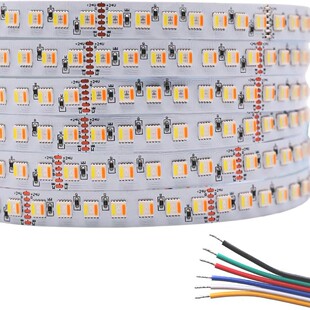 Five-in-one RGBCW lamp with 5050 smart light bar RGBCCT copper bracket highlight KTV home atmosphere light