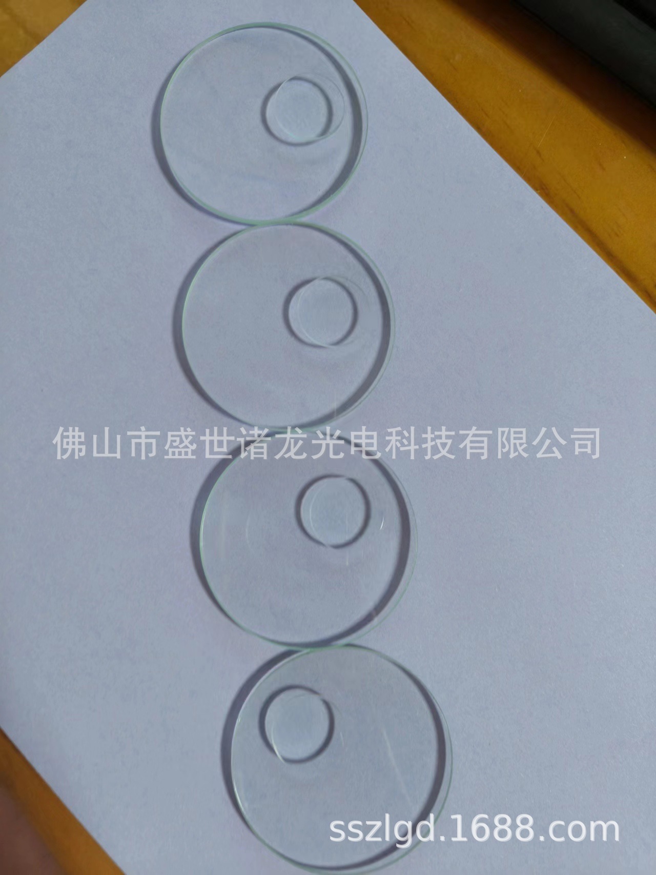 无色光学镜片窗口片光学仪器滤镜led灯玻璃滤光片K9耐高温滤色片