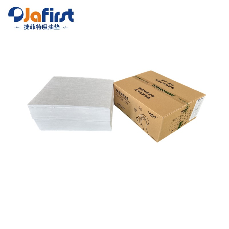 批发捷菲特45040B水面吸油垫普通工业吸油垫500*400*4mm*50片/箱