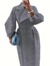 S 16037 Retro Lantern Sleeve Coat ���Ź�͢����� �羳ŷ