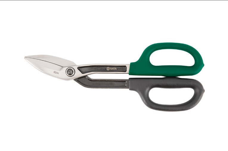 SATA世达新品直头式铁皮剪不锈钢板剪刀93211/93213/93216/93218