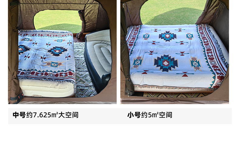Donkey's Friend Outdoor Camping Tent Customization Multifunctional One-Bedroom-One-Living-Room Exhibition Hall Camping Canopy OEM