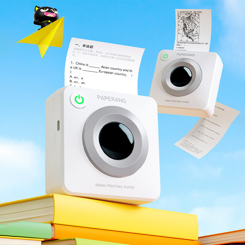 Meowmeow Machine P3S Dual-Size Ultra-Clear Error-Scanning Bluetooth Mini Portable Thermal Inkless Printer Meowmeow Machine P3S Dual-Size Ultra-Clear Error-Scanning Bluetooth Mini Portable Thermal Inkless Printer