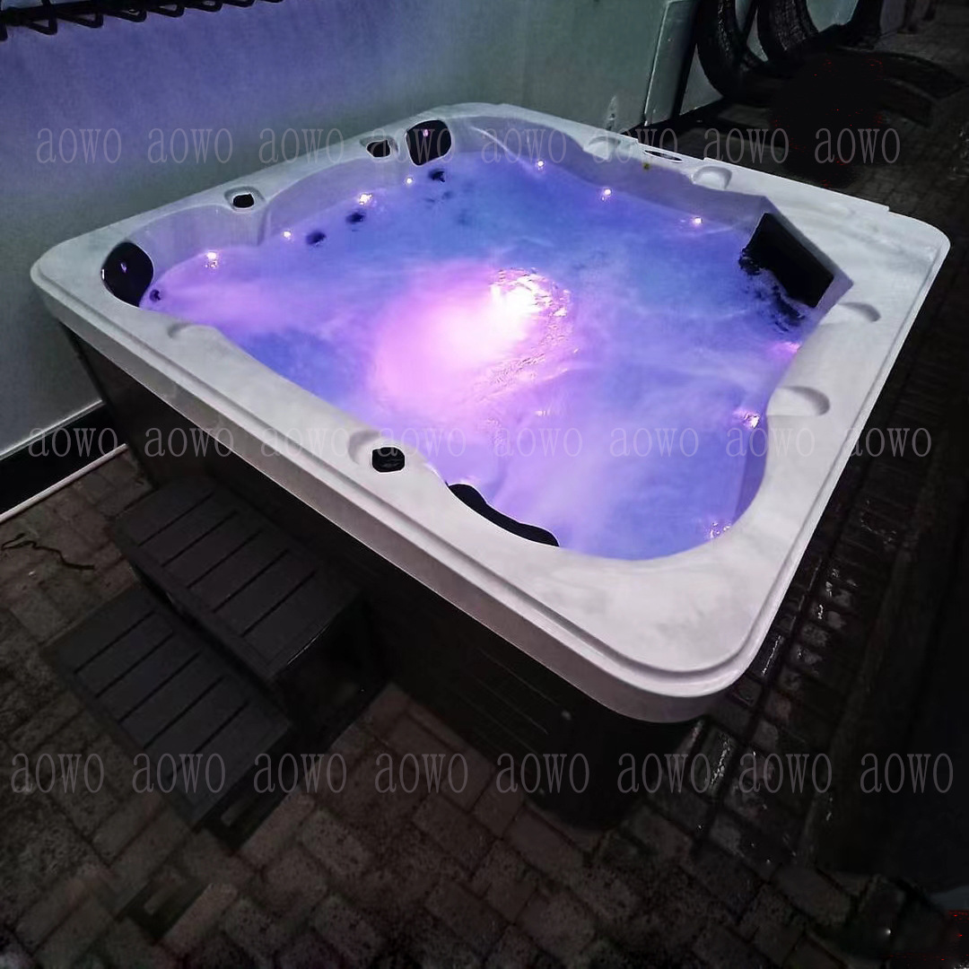 5 personas al aire libre masaje acrílico bañera de surf spa spa spa piscina villa excursión jardín jacuzzi