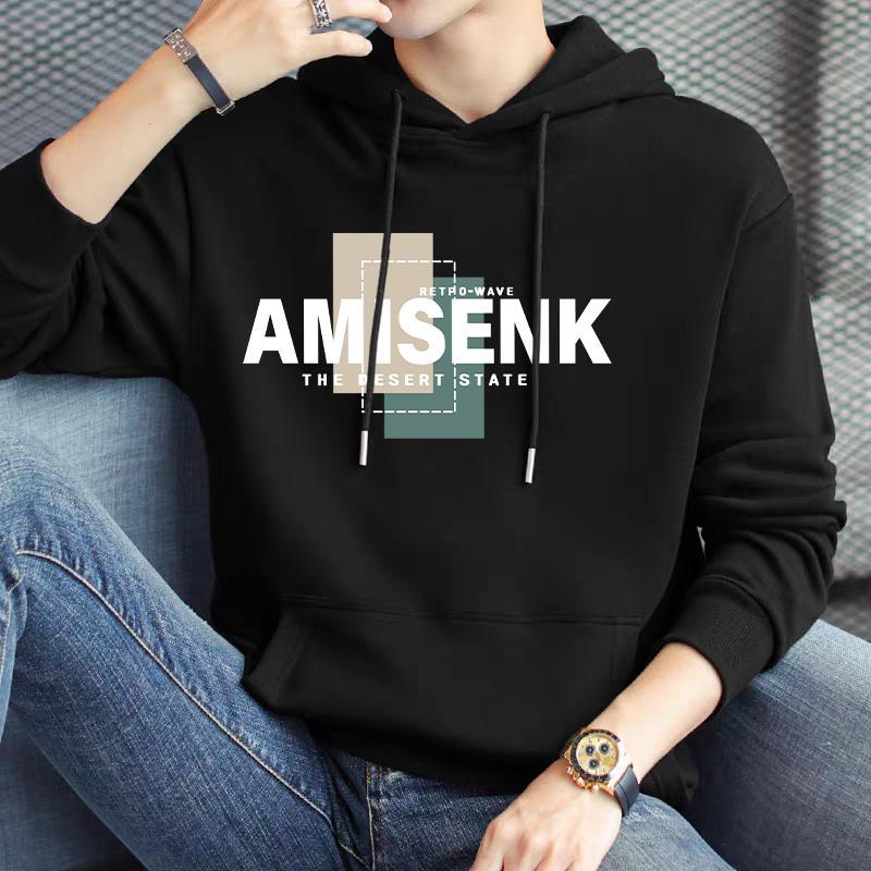 후드 스웨트셔츠 [AK 블랙]